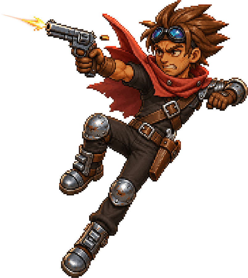 Bullet Nomad hero character